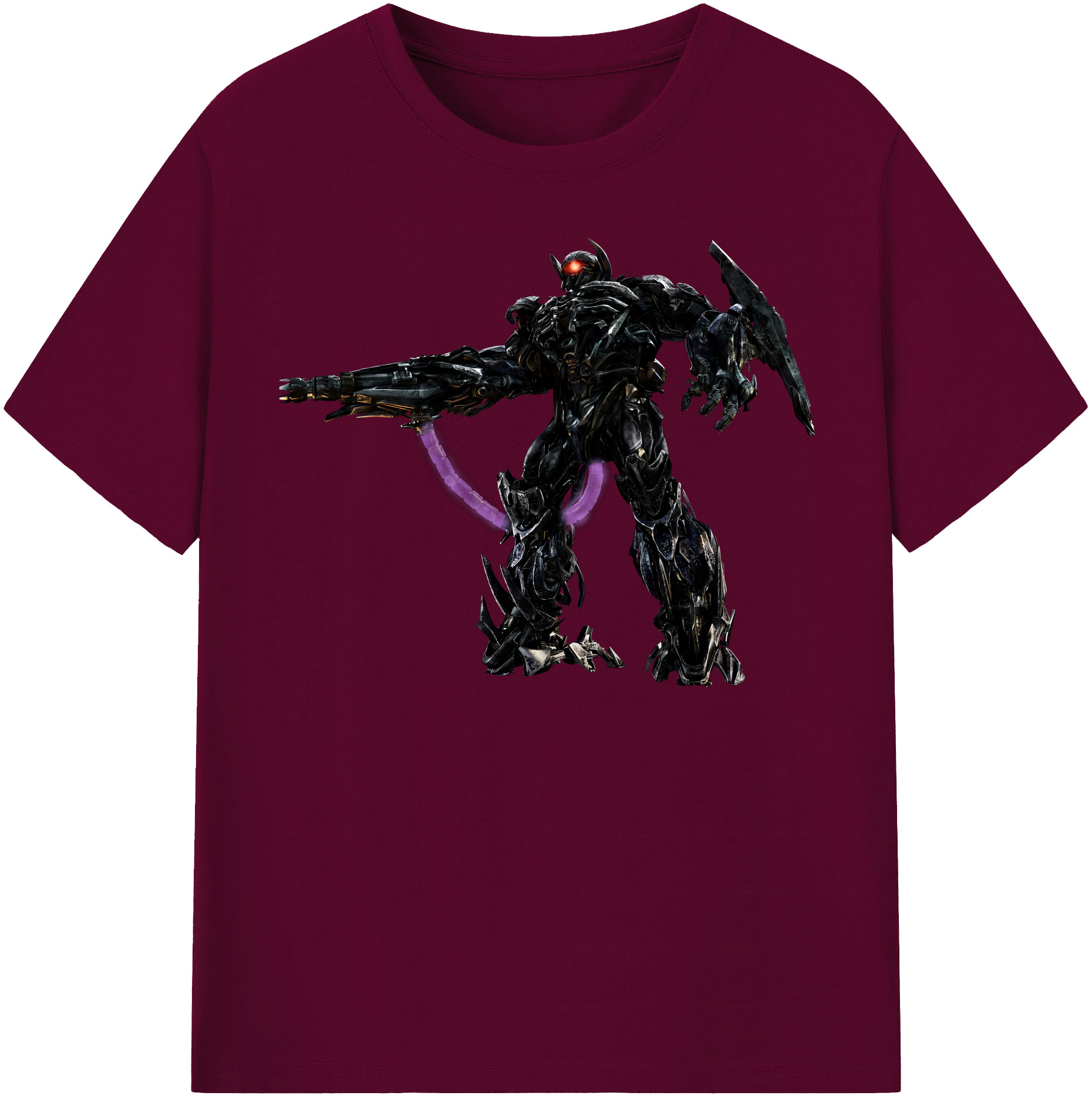 （画像用） Transformers トランスフォーマー レディースカジュアルプリントTシャツ（綿100％）